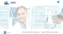 Desktop Screenshot of hsja.com.br