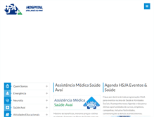 Tablet Screenshot of hsja.com.br